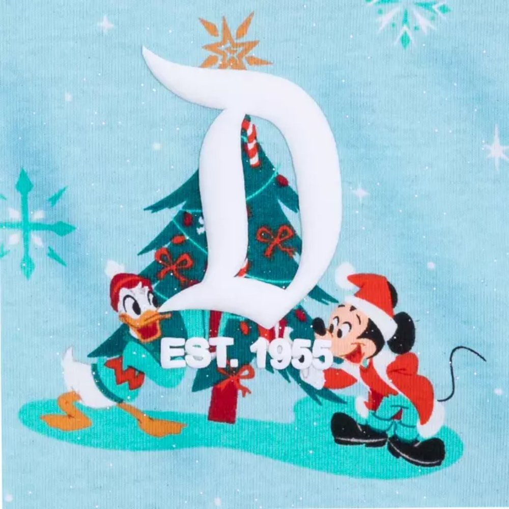 DISNEYLAND Santa Mickey Mouse & Friends Holiday CHRISTMAS Spirit Jersey XL NEW!! - Picture 7 of 8